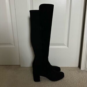 Black Women's Over the Knee Boots Stuart Weitzman Size 9.5 NWOT
